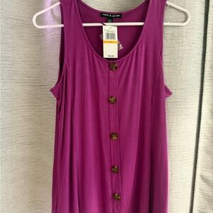 Women's Purple Tank Top